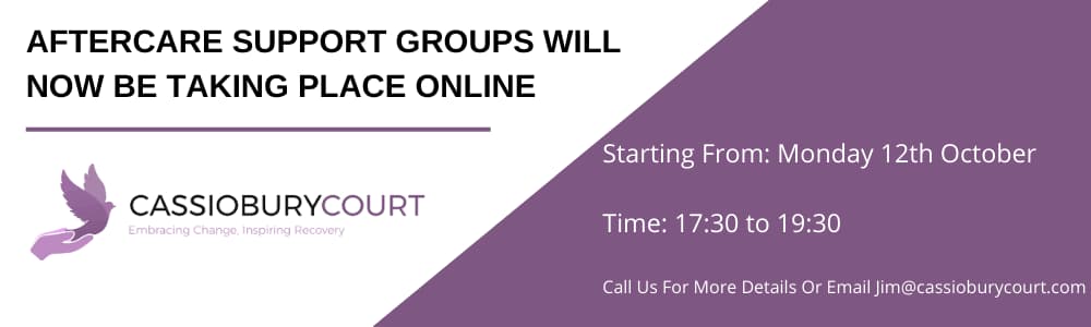 Aftercare Support Groups Will Now Be Taking Place Online