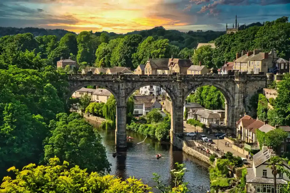 Alcohol Rehab Yorkshire. An image of Knaresborough Castle, North Yorkshire, UK.