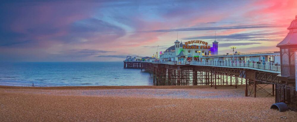 drug and alcohol rehab brighton pier in sunset