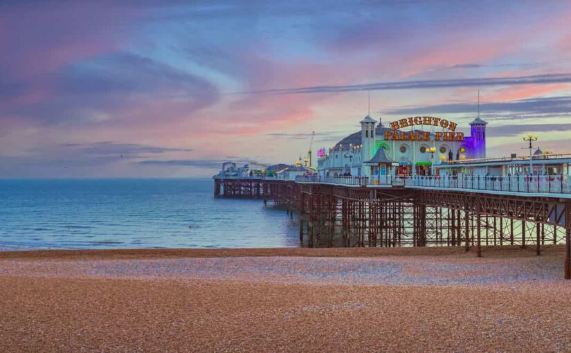 drug and alcohol rehab brighton pier in sunset